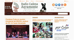 Desktop Screenshot of cadenagramonte.cu